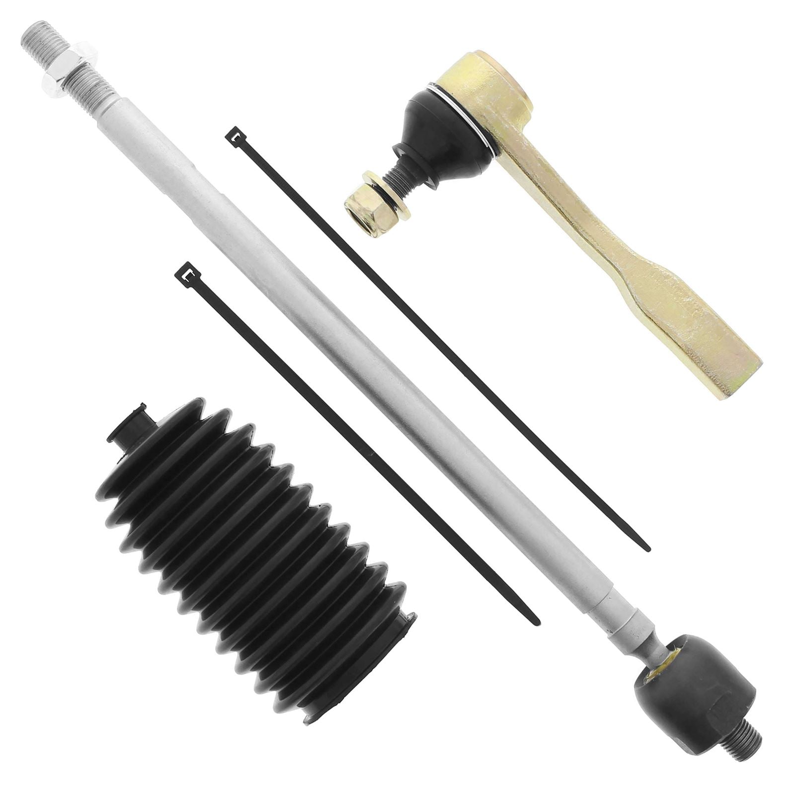 QuadBoss Steering Rack Tie Rod Assembly Kit - Left Inner and Outer for Polaris 51-1060-L_98637