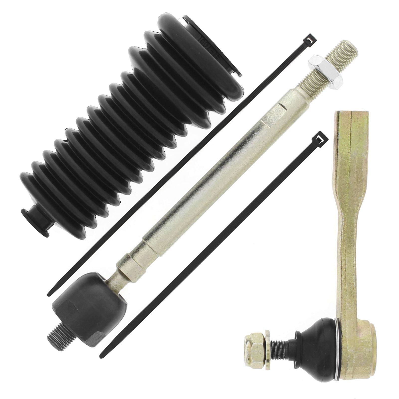 QuadBoss Steering Rack Tie Rod Assembly Kit - Right Inner and Outer for Polaris 51-1059-R_98639