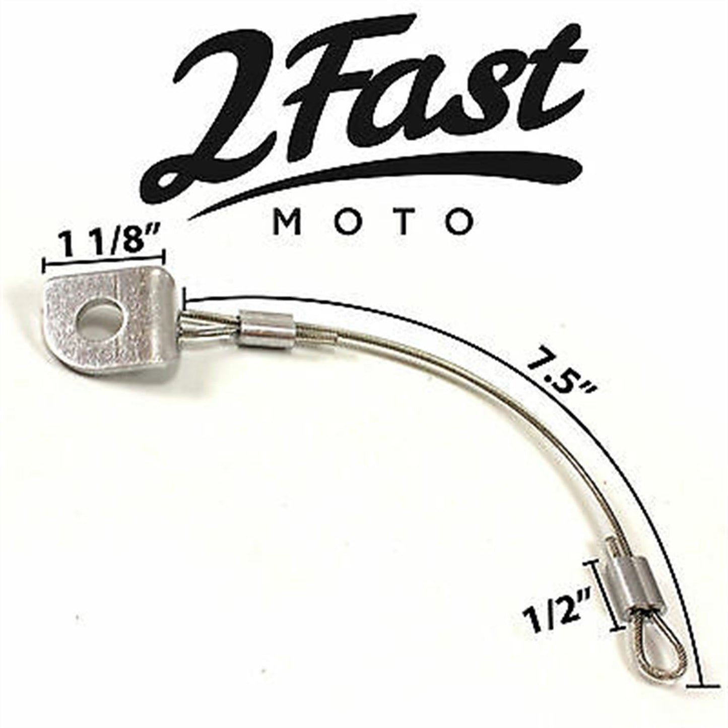 2FastMoto Pedal Anchor Kit - Brake Snake Pedal Retention Cable 11-0008_634060