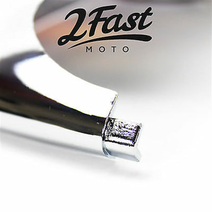 2FastMoto Motorcycle Fender Trim Light Amber Lens Custom For Harley 225-5158_628397