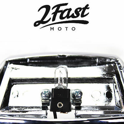 2FastMoto Motorcycle Fender Trim Light Amber Lens Custom For Harley 225-5158_628393