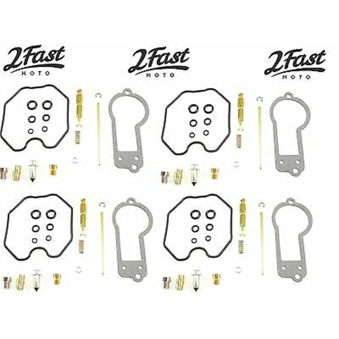 2FastMoto Carburetor Rebuild Repair Kit 4 Pack for Honda '77-78 CB750F/CB750K 25-90753x4_631755