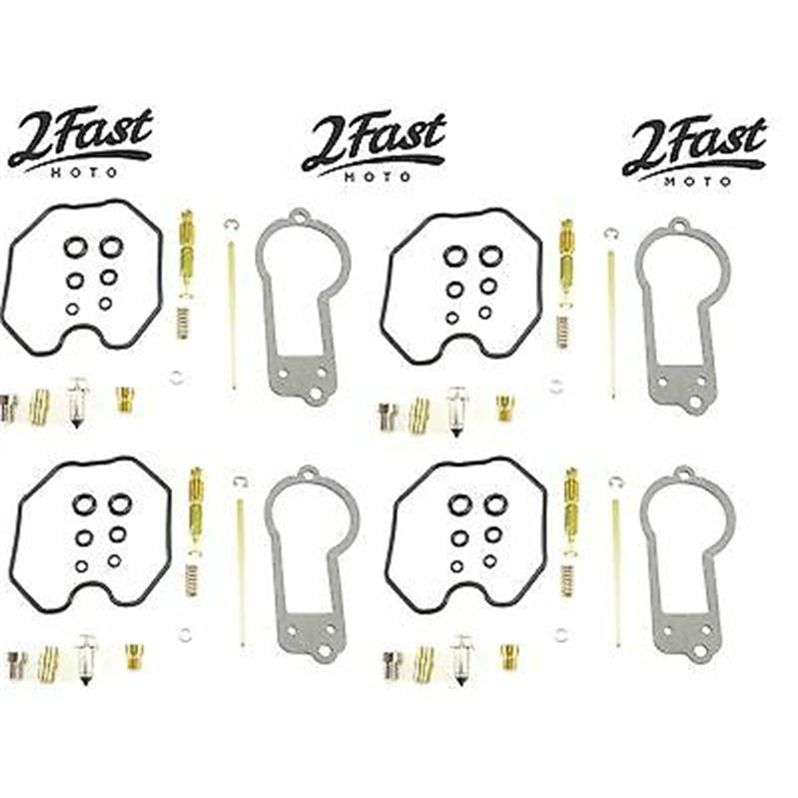2FastMoto Carburetor Rebuild Repair Kit 4 Pack for Honda '77-78 CB750F/CB750K 25-90753x4_631755