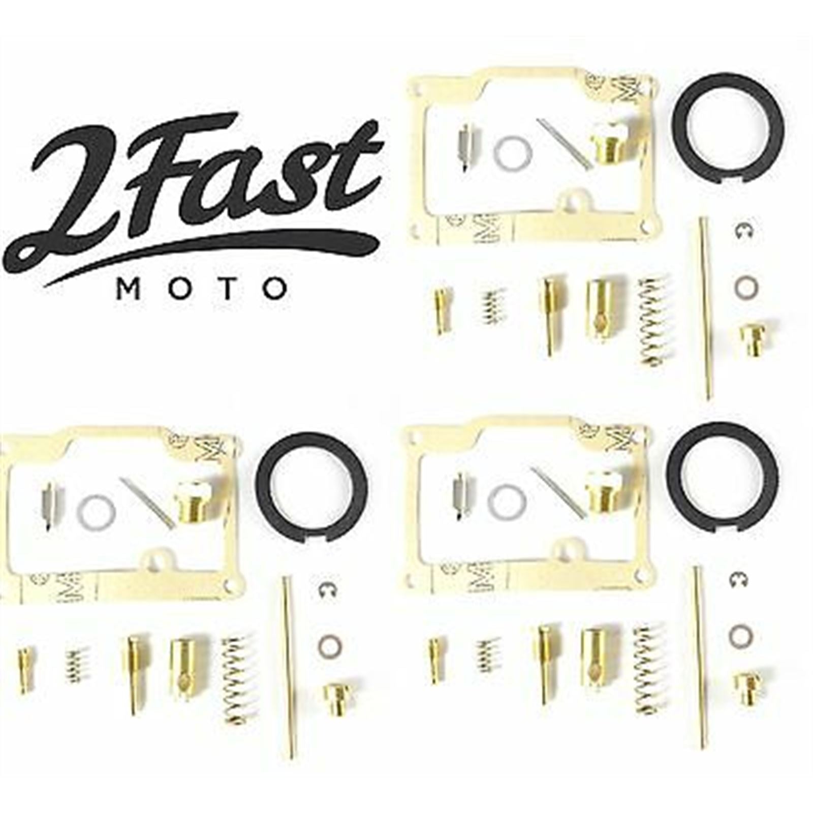 2FastMoto Carburetor Rebuild Repair Kit 3/Pack For Kawasaki H1, KH500, Mach 3 25-93499x3_668092