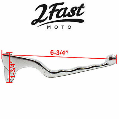 2FastMoto Brake Lever - Polished Grip Control LBH-014_668086