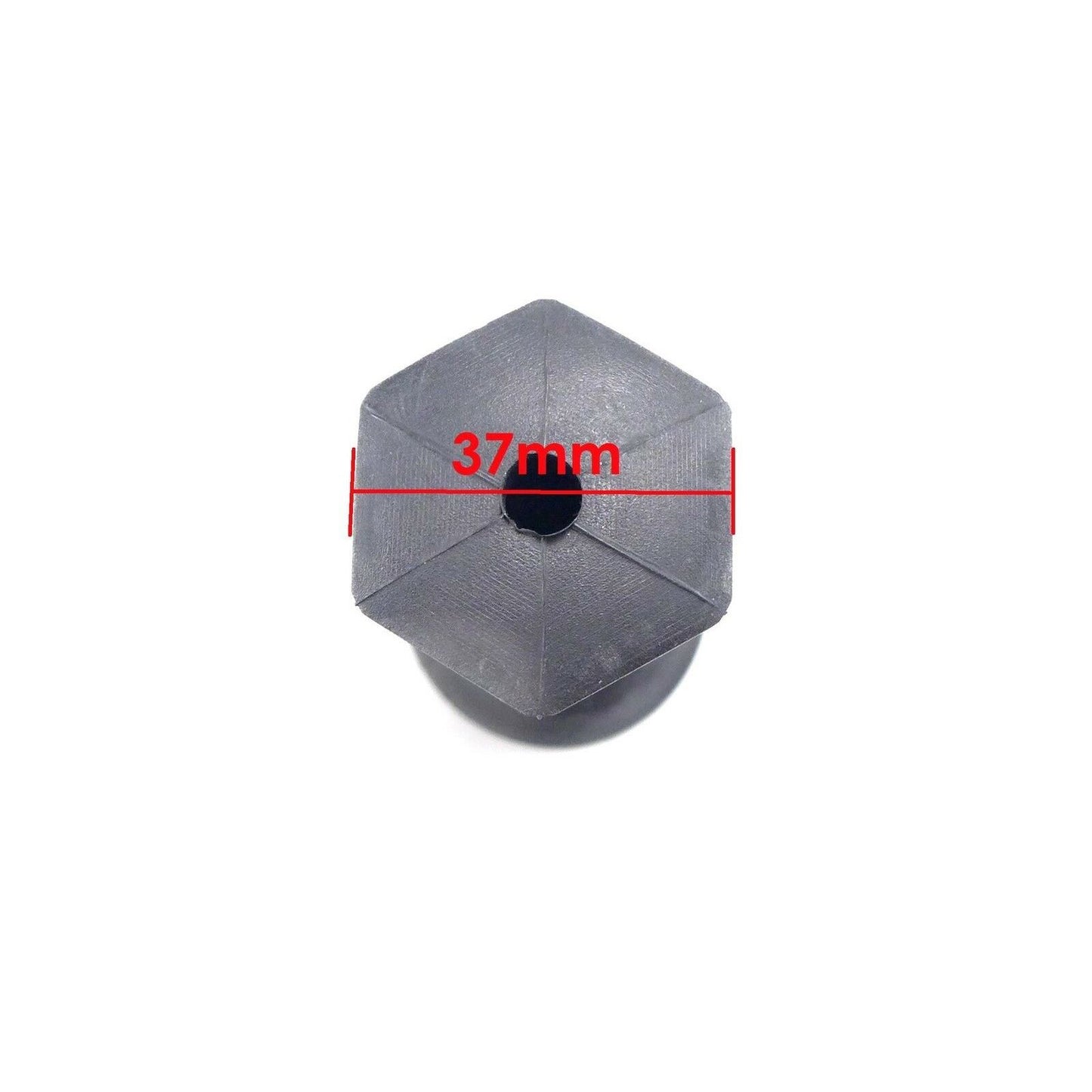 2FastMoto Vintage Motocross MX Black Six-Sided Hex Shape 7/8" Grips  [MPN: 2fm-01-2129b]_665447