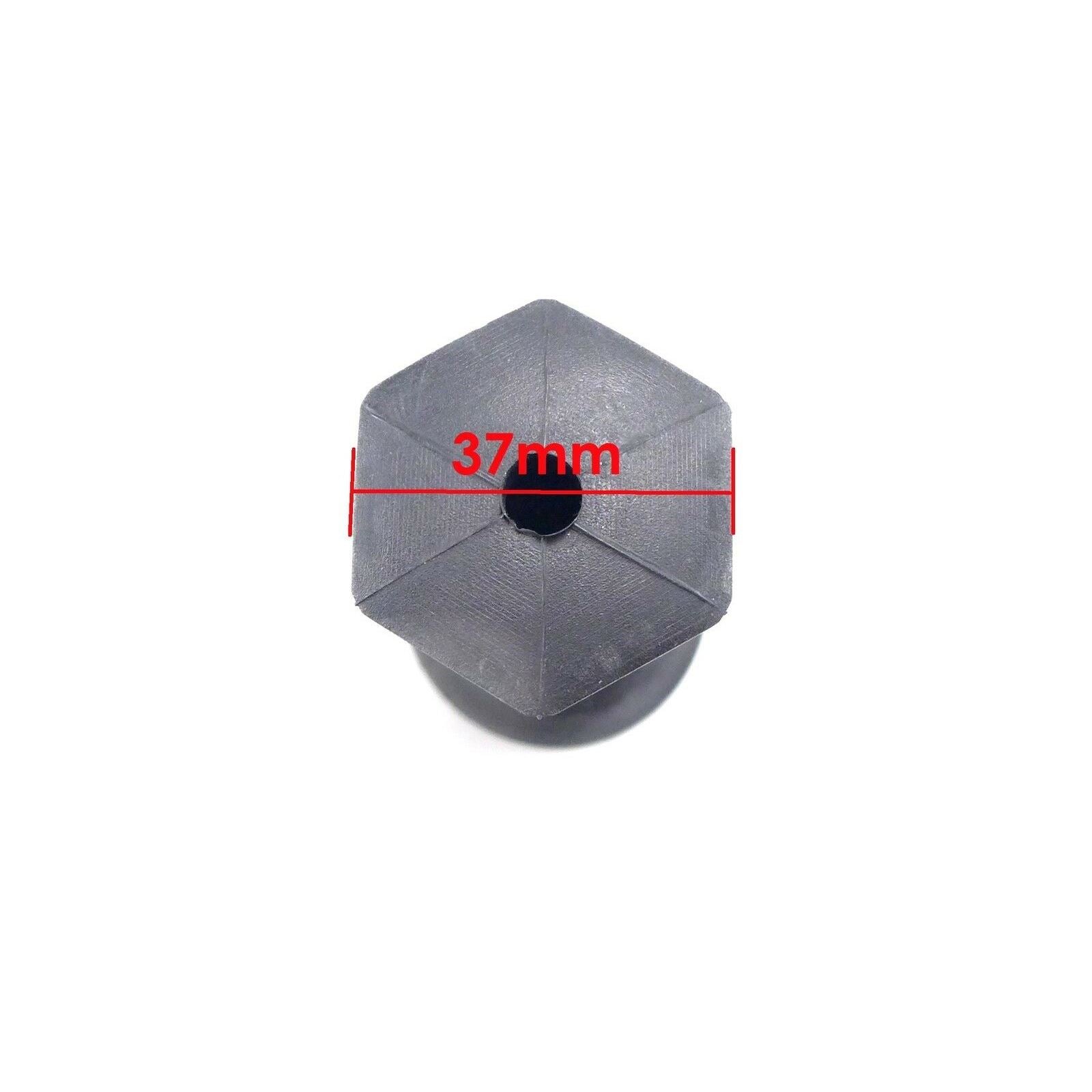 2FastMoto Vintage Motocross MX Black Six-Sided Hex Shape 7/8" Grips  [MPN: 2fm-01-2129b]_665447