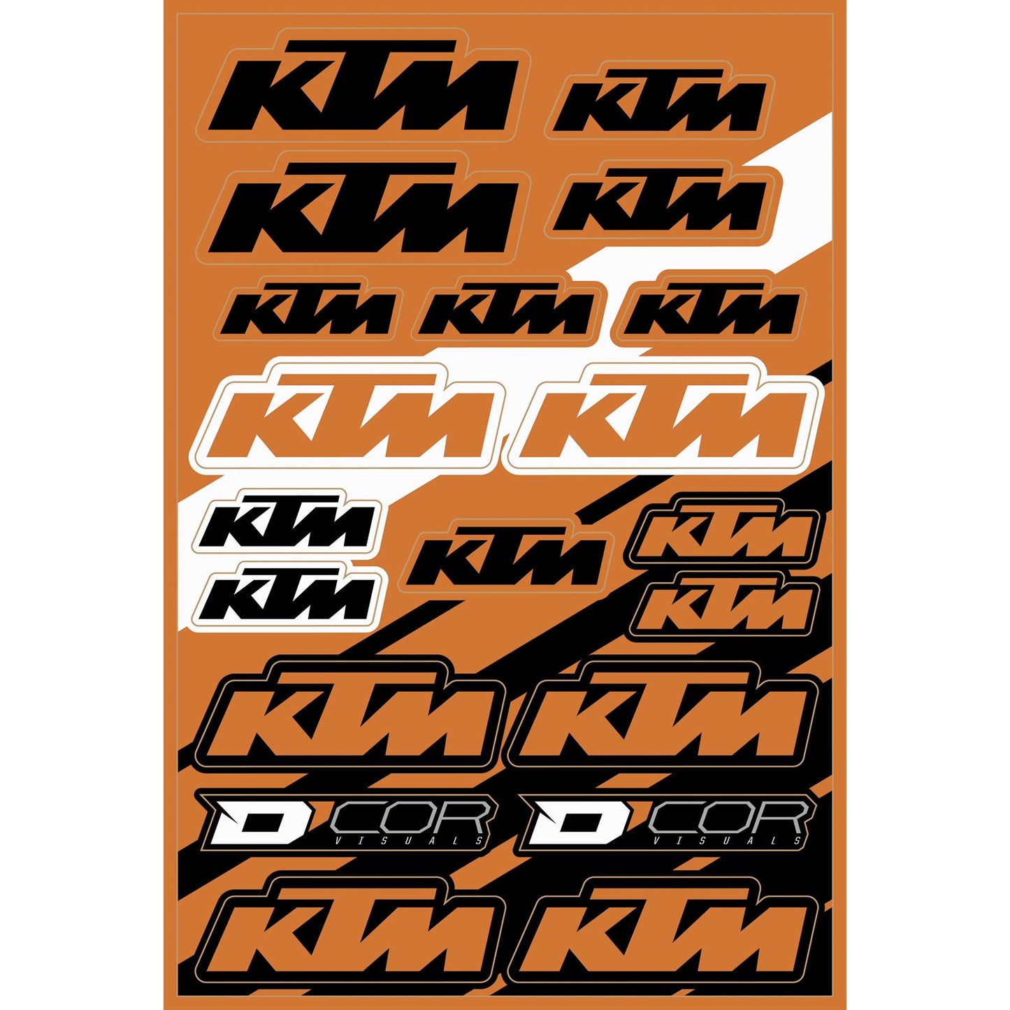 D'Cor Decal Sheet 2 for KTM [MPN: 40-30-101]_99137