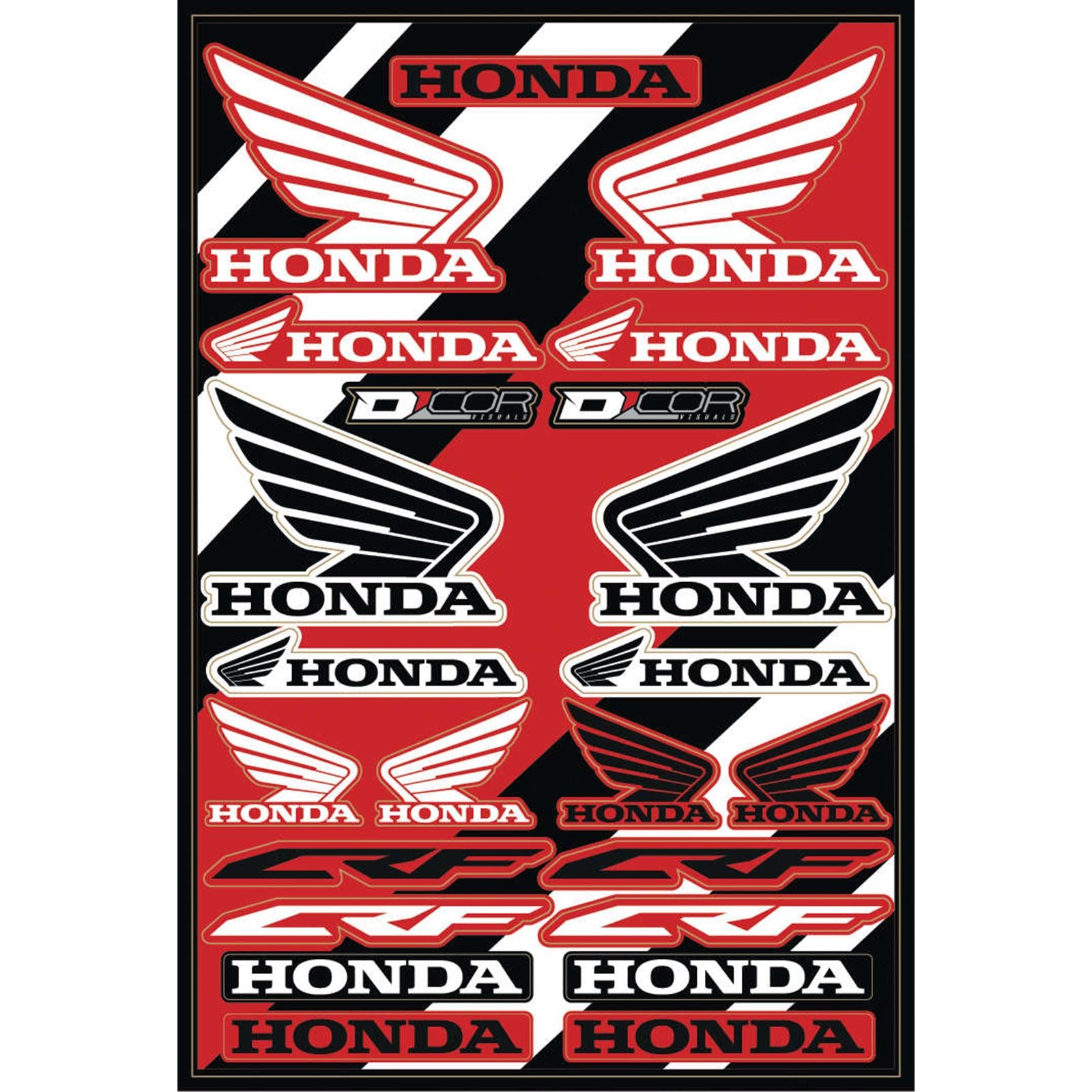 D'Cor Decal Sheet for Honda [MPN: 40-10-101]_99155