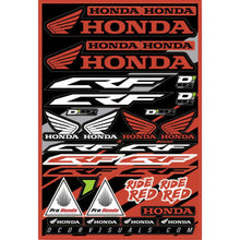 D'Cor Decal Sheet 12"X18" for Honda  [MPN: 40-10-100]_99157