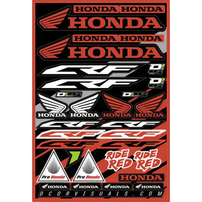 D'Cor Decal Sheet 12"X18" for Honda  [MPN: 40-10-100]_99157