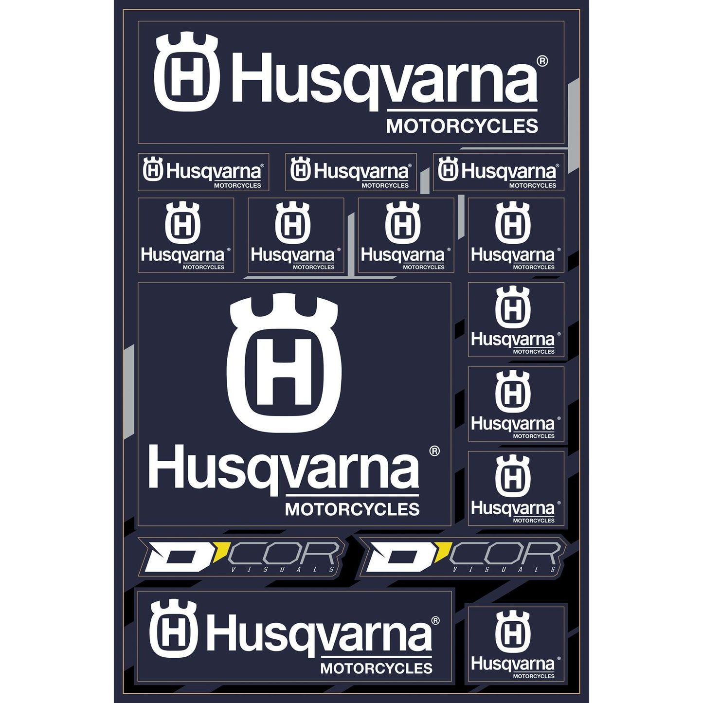 D'Cor Husqvarna Decal Sheet [MPN: 40-70-100]_99161
