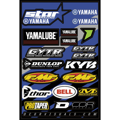 D'Cor Star For Yamaha Decal Sheet [MPN: 40-50-116]_99187