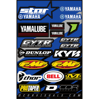 D'Cor Star For Yamaha Decal Sheet [MPN: 40-50-116]_1521135