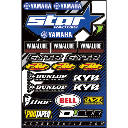 D'Cor Star For Yamaha Decal Sheet [MPN: 40-50-116]_99188