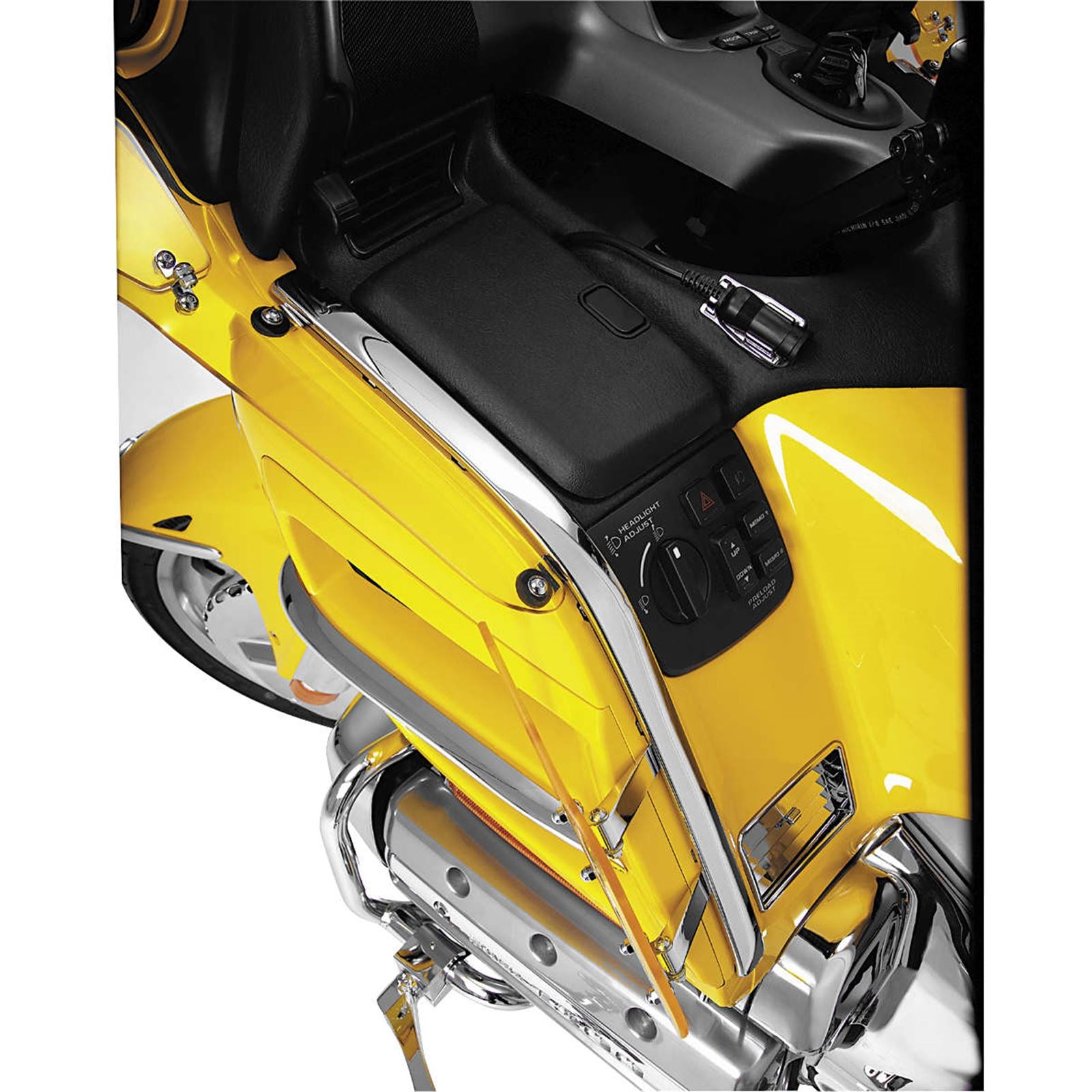 Show Chrome Fairing Face Molding - Chrome - GL1800 52-643_99208