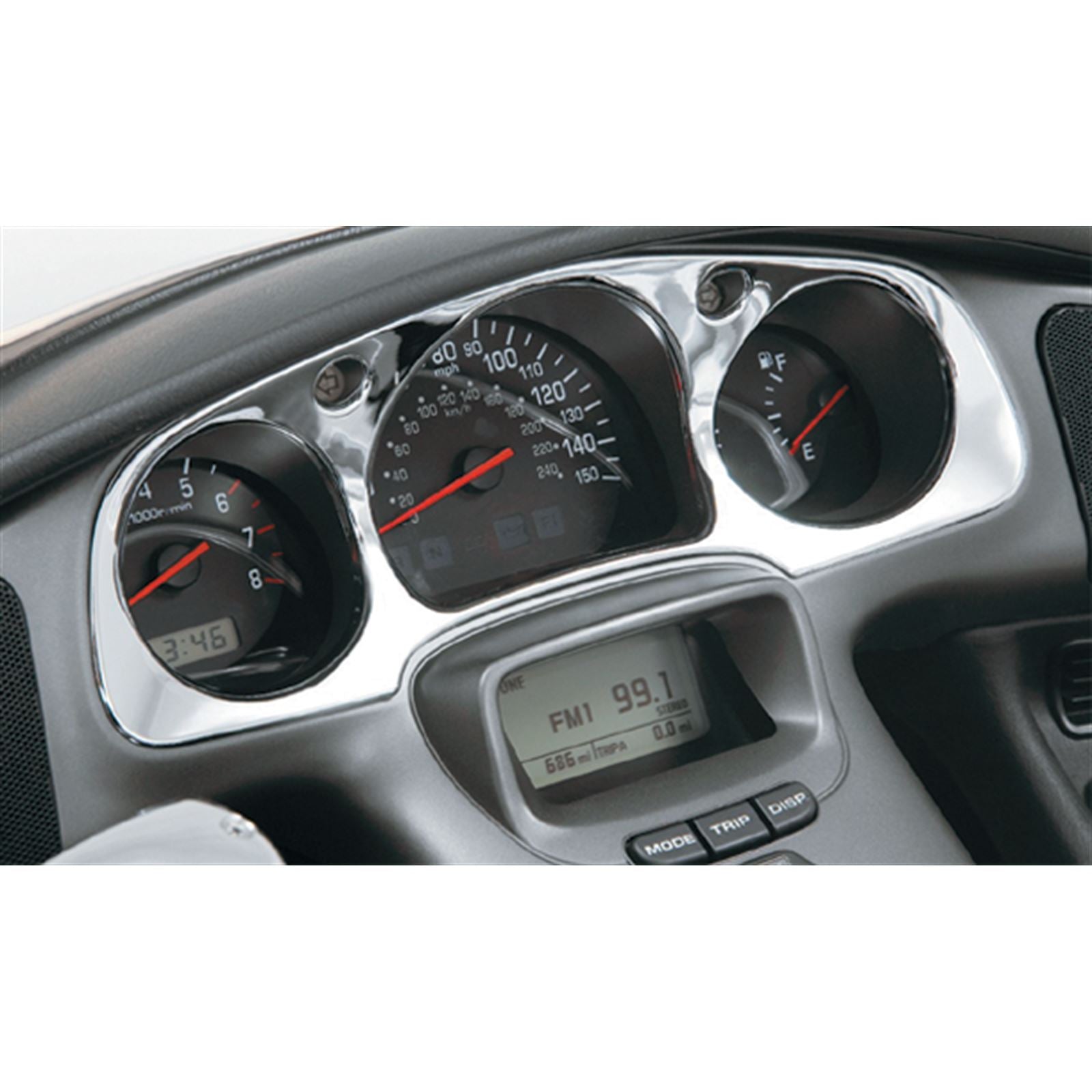 Show Chrome Chrome Instrument Panel Accent 52-647_474301