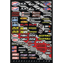D'Cor Mx Logos 2 Decal Sheet [MPN: 40-90-113]_99245