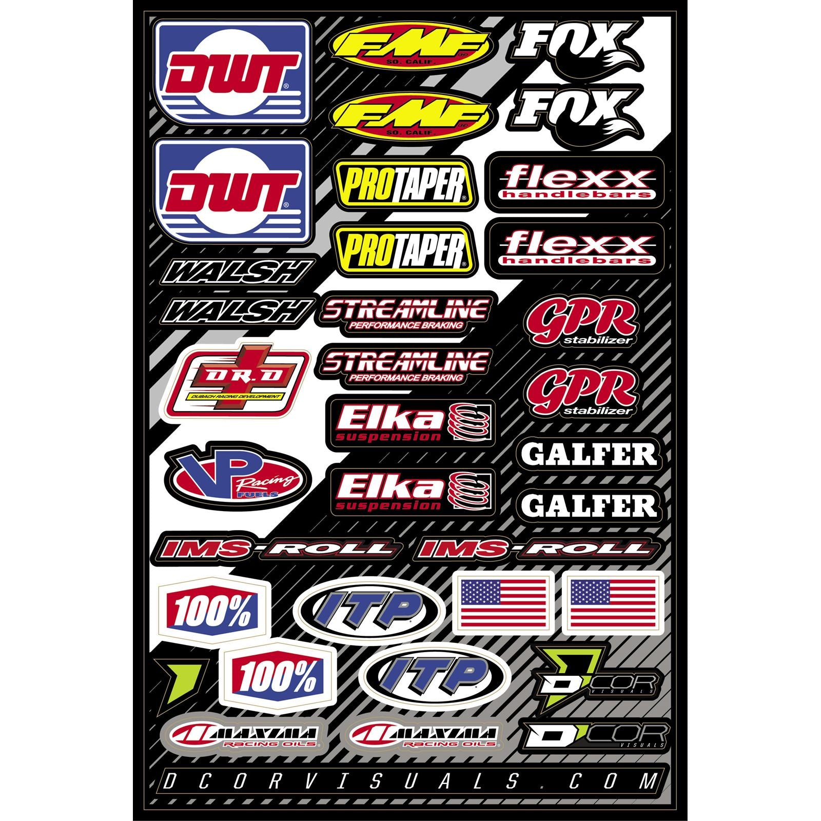 D'Cor ATV Decal Sheet [MPN: 40-90-107]_99306
