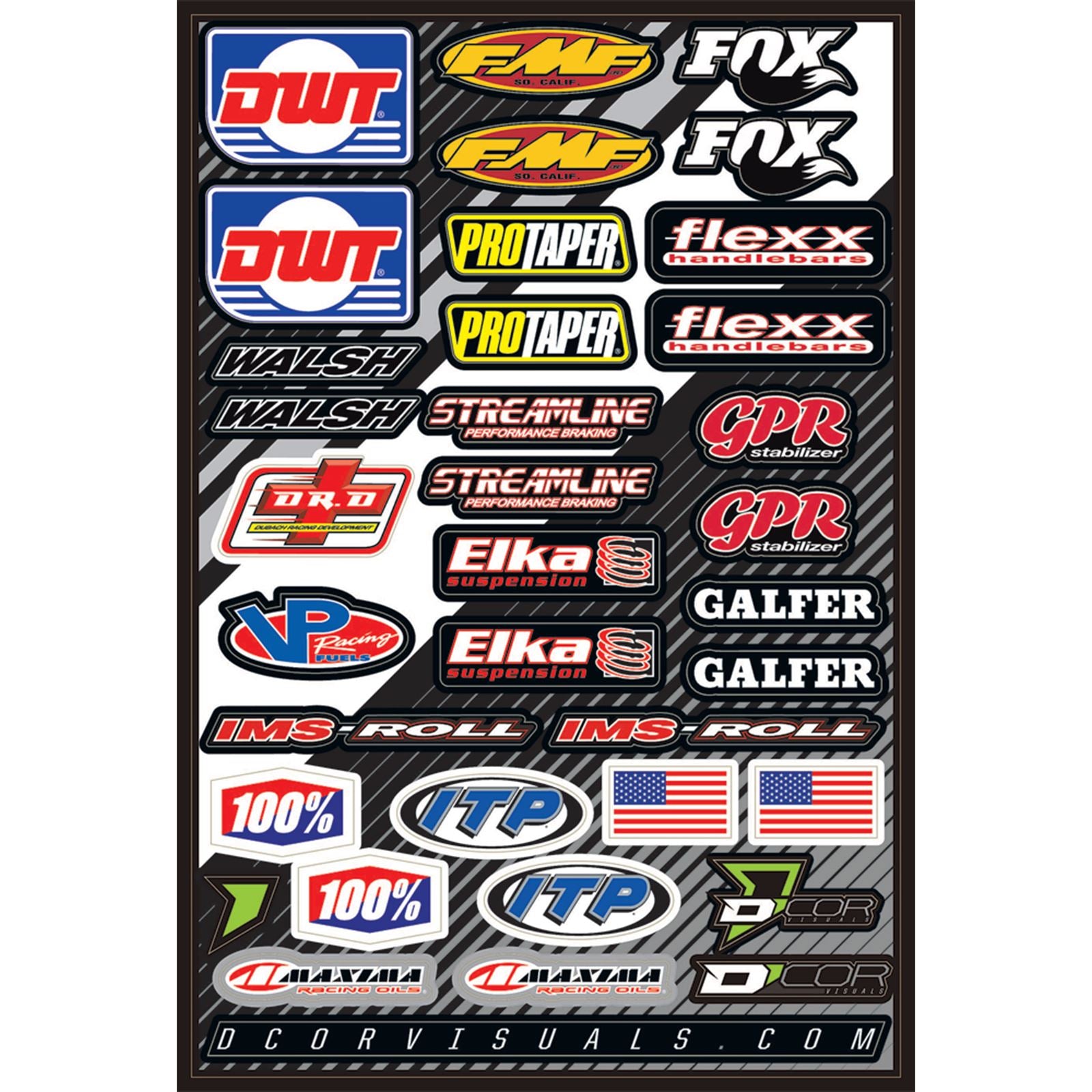 D'Cor ATV Decal Sheet [MPN: 40-90-107]_99307