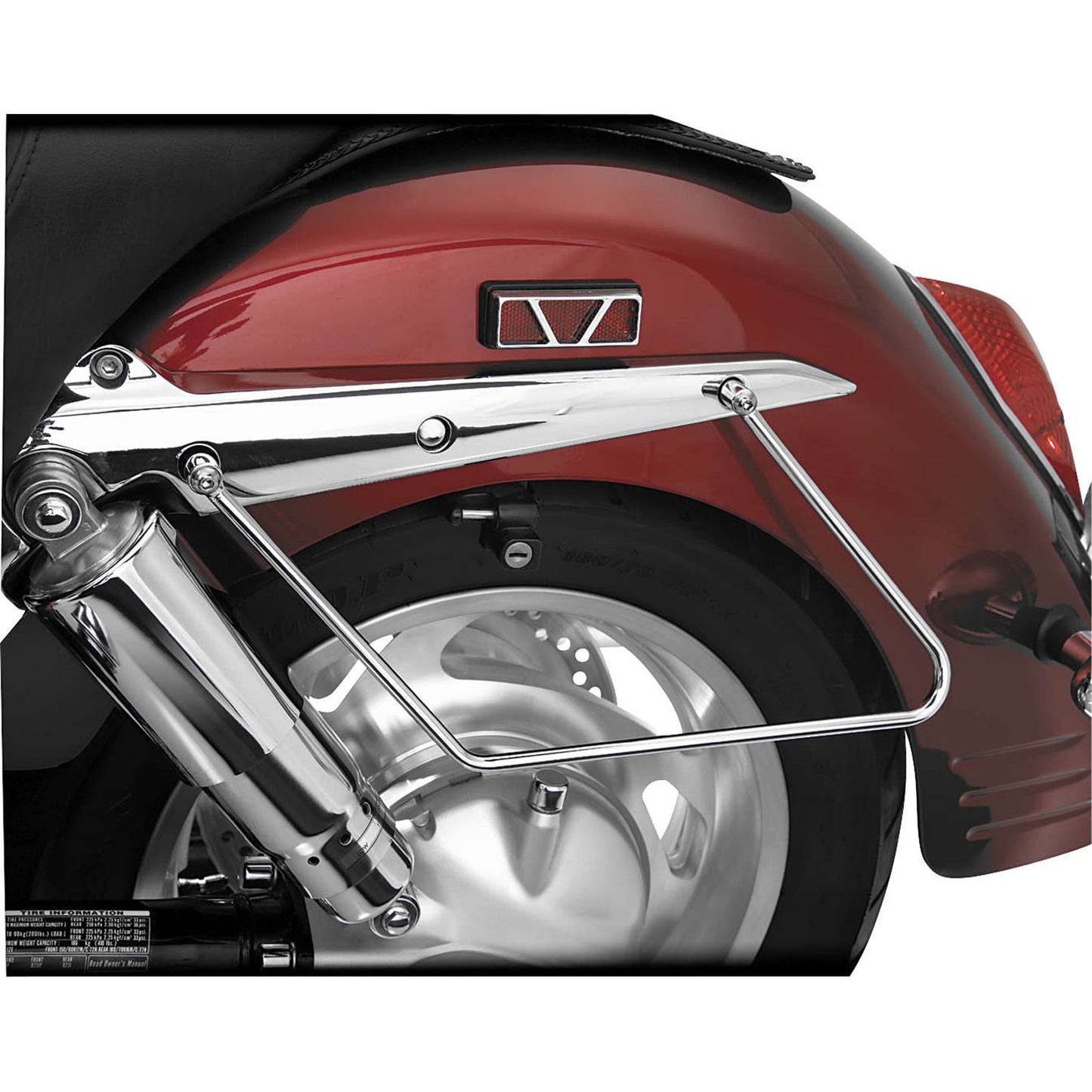 Show Chrome Saddlebag Supports 55-117_99320
