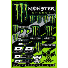 D'Cor Monster Energy Decal Sheet [MPN: 40-90-102]_99328