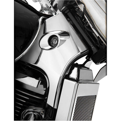 Show Chrome Neck Covers - Chrome 82-201_99367