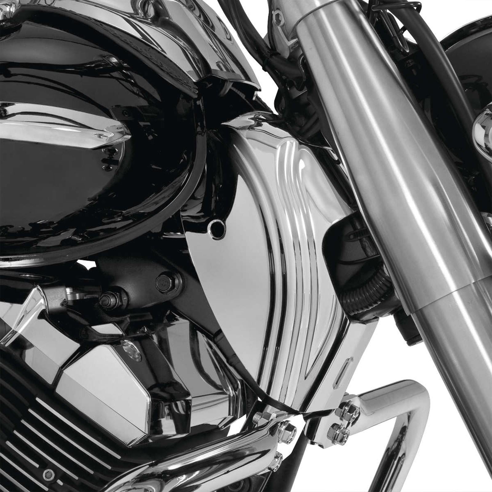 Show Chrome Neck Covers - V-Star 950 63-210_99402