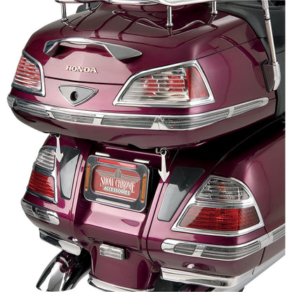 Show Chrome Trunk LED Molding Inserts - '01-10  GL1800 52-701A_474120