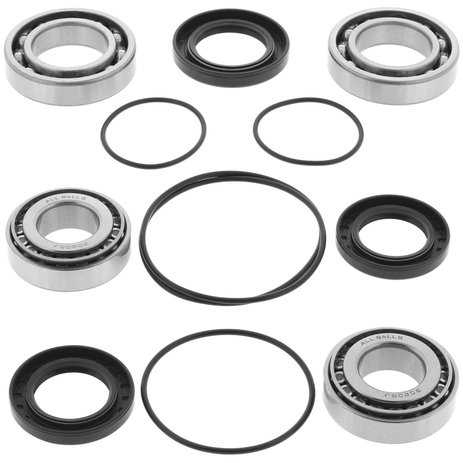 QuadBoss Differential Bearing and Seal Kit - Front for Kawasaki 25-2093_99423