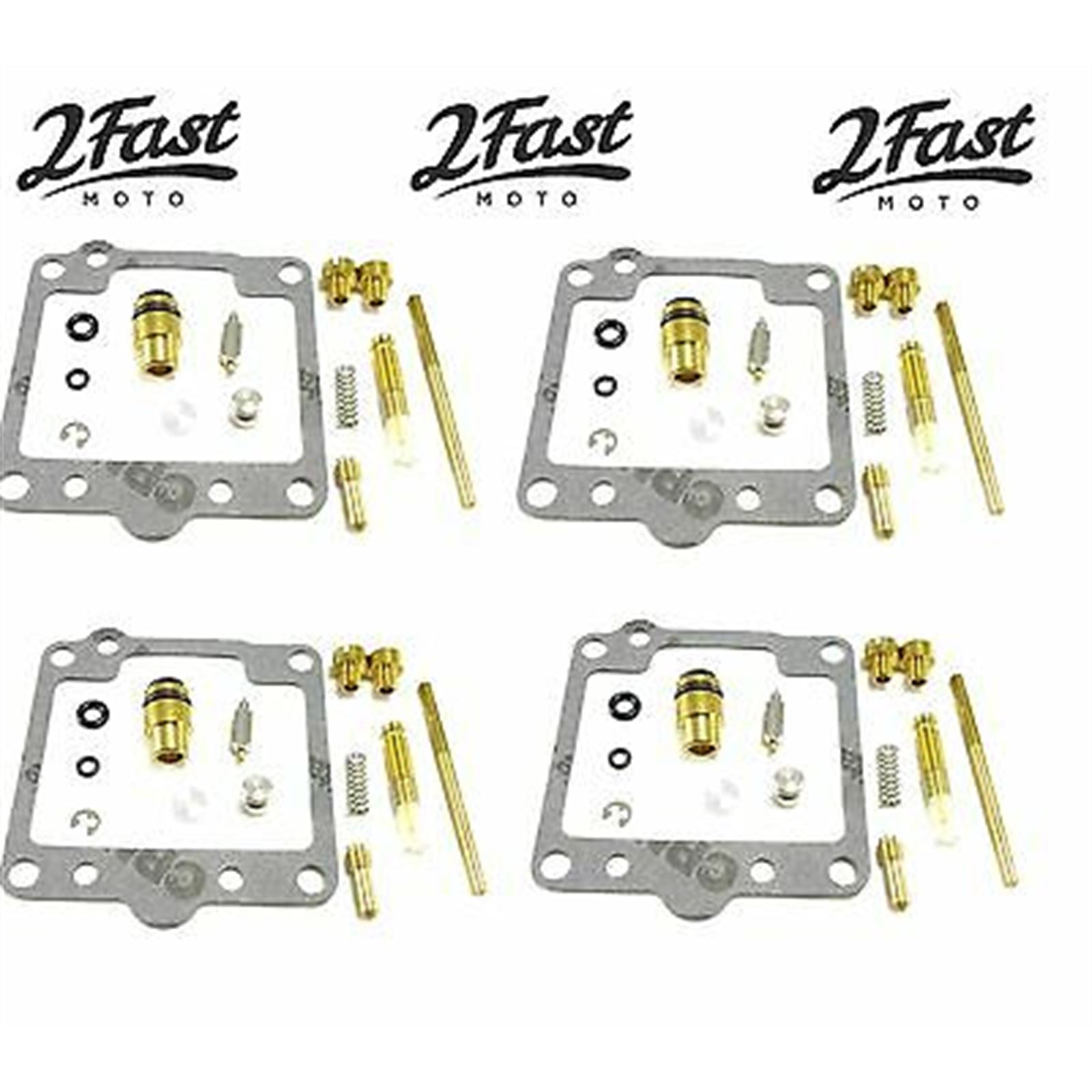 2FastMoto Carburetor Carb Rebuild Repair Kit 4/Pack For Kawasaki GPz750 2fm-25-93756x4_632315