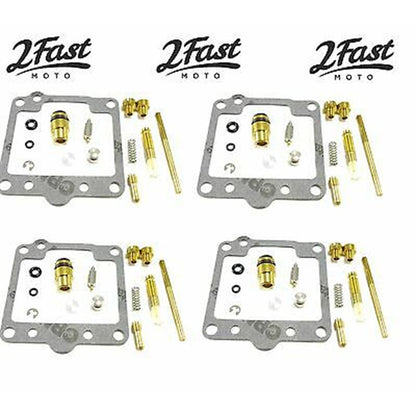 2FastMoto Carburetor Carb Rebuild Repair Kit 4/Pack For Kawasaki GPz750 2fm-25-93756x4_632315