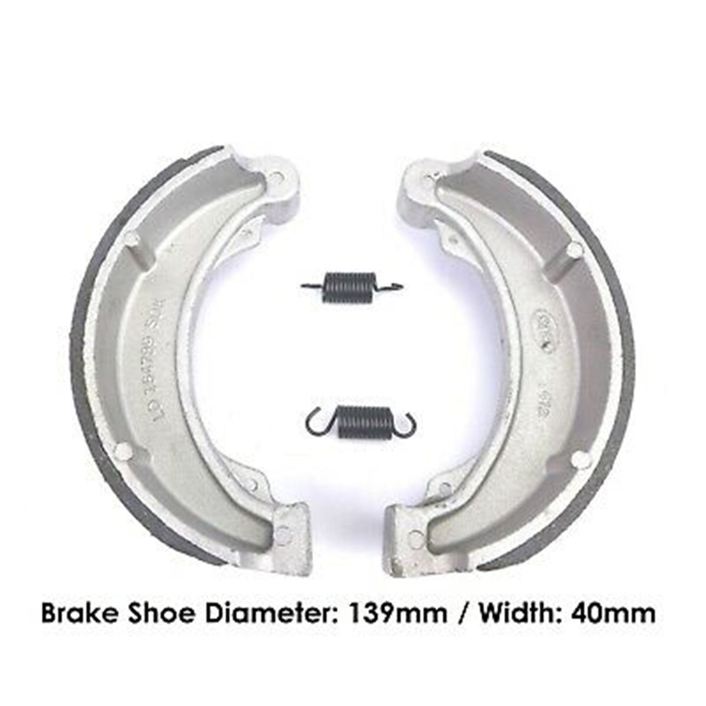 2FastMoto Organic Metal Rear Brake Shoes for Honda CB CM CMX VT 43120-413-405 / ebc313_668116