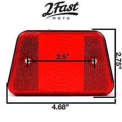 2FastMoto Taillight Lens for Polaris ATV, 4x4, Snowmobile 4032030 4032046 / 62-21563_660294