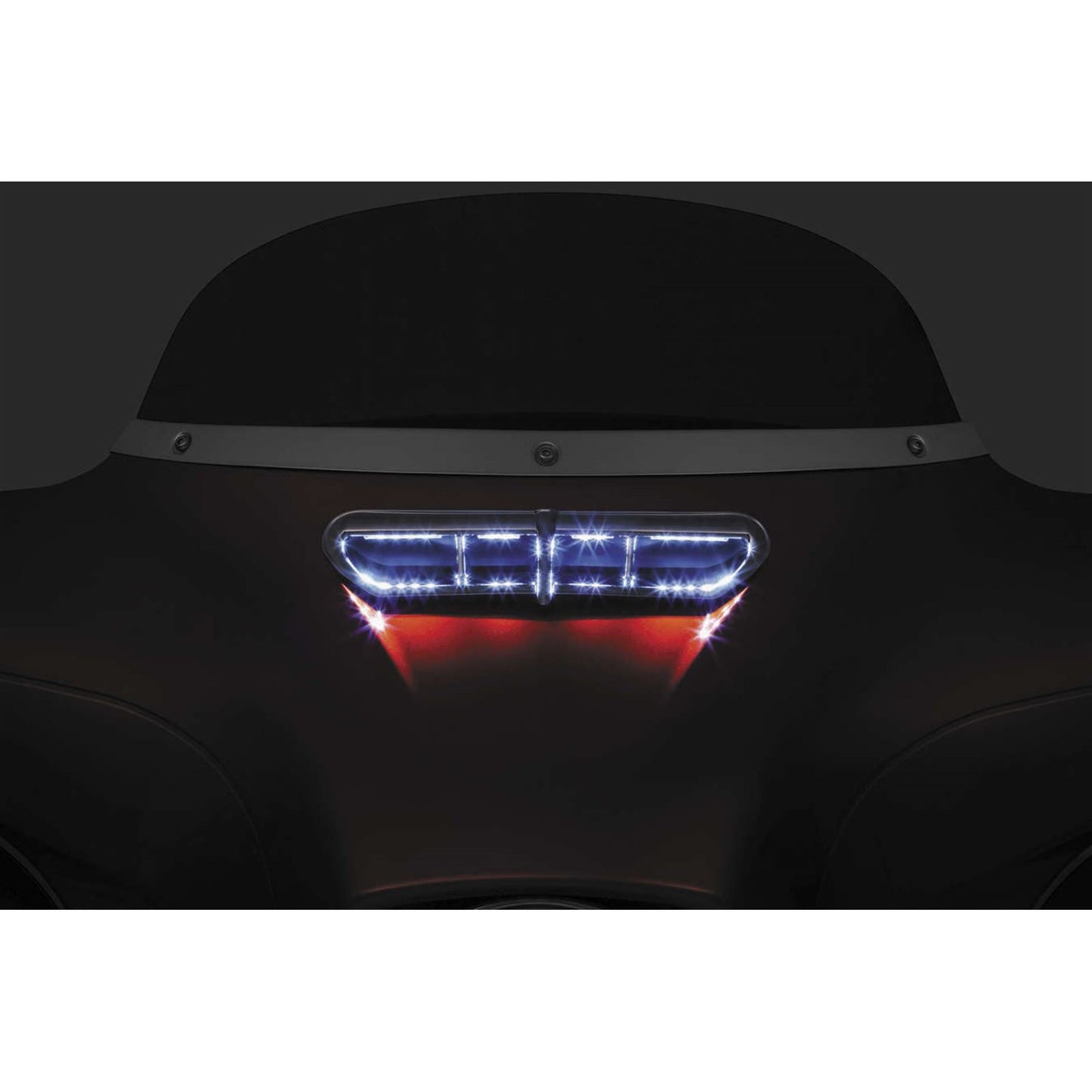 Kuryakyn LED Fairing Vent Light - Chrome 5053_99869