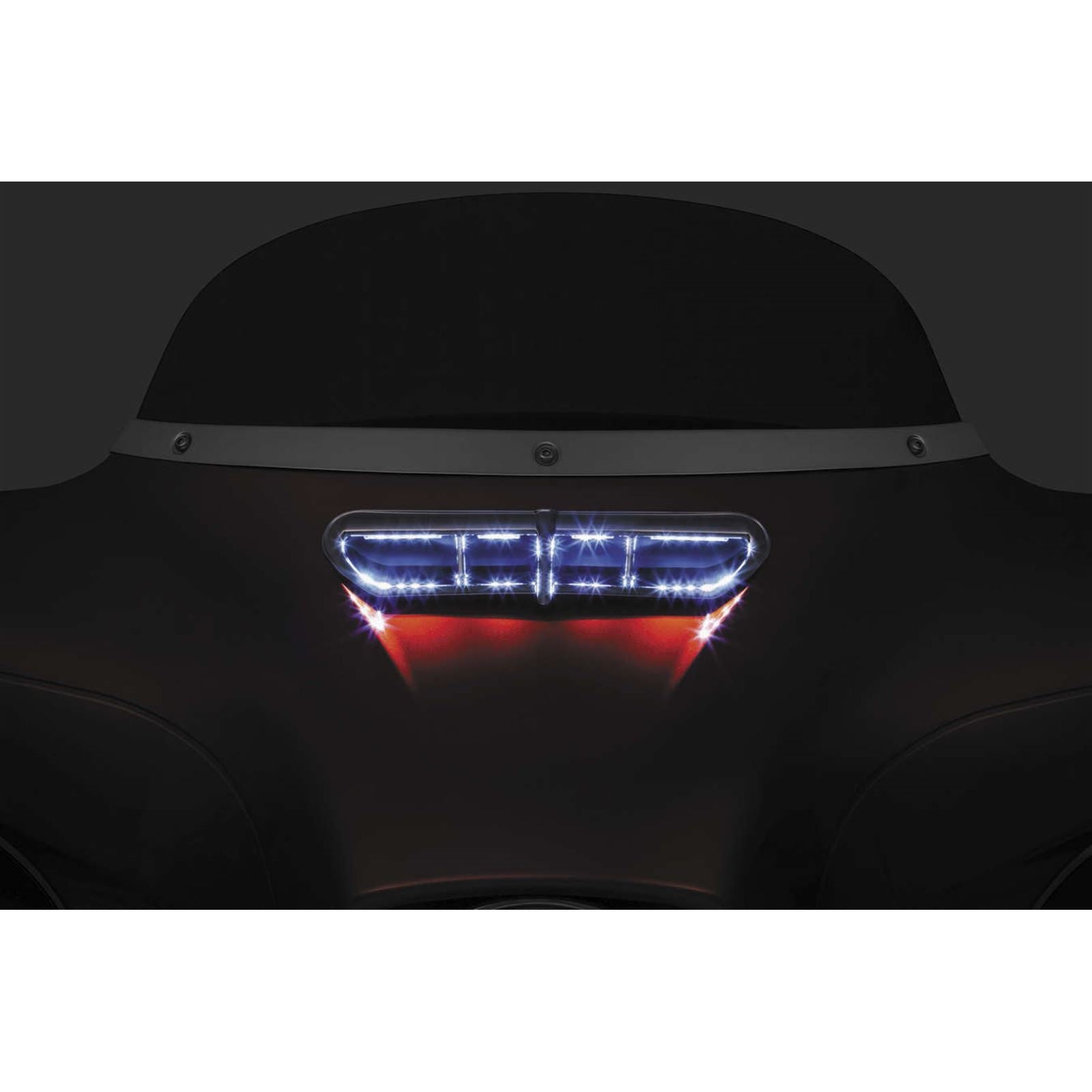 Kuryakyn LED Fairing Vent Light - Chrome 5053_99869