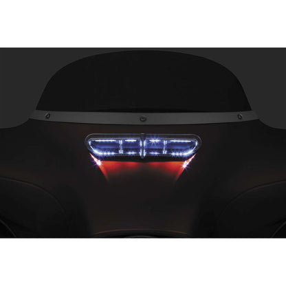 Kuryakyn LED Fairing Vent Light - Chrome 5053_99869