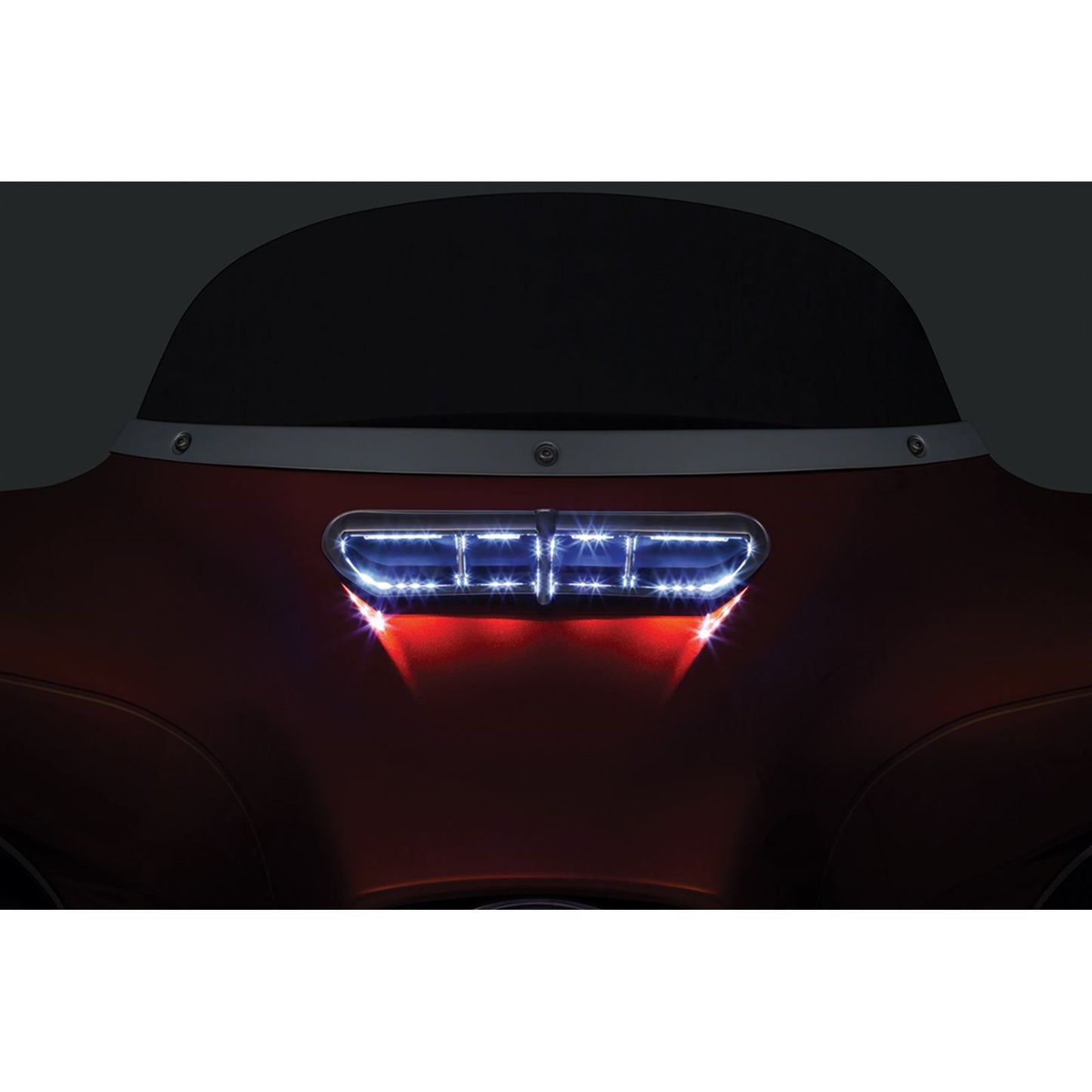 Kuryakyn LED Fairing Vent Light - Chrome 5053_413165