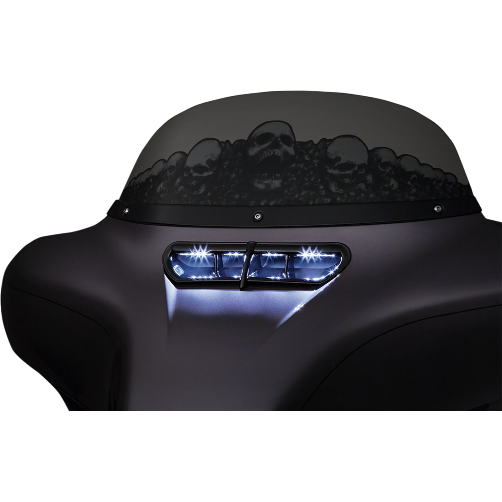 Kuryakyn LED Fairing Vent Light - Black 5056_413166