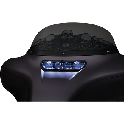 Kuryakyn LED Fairing Vent Light - Black 5056_413166