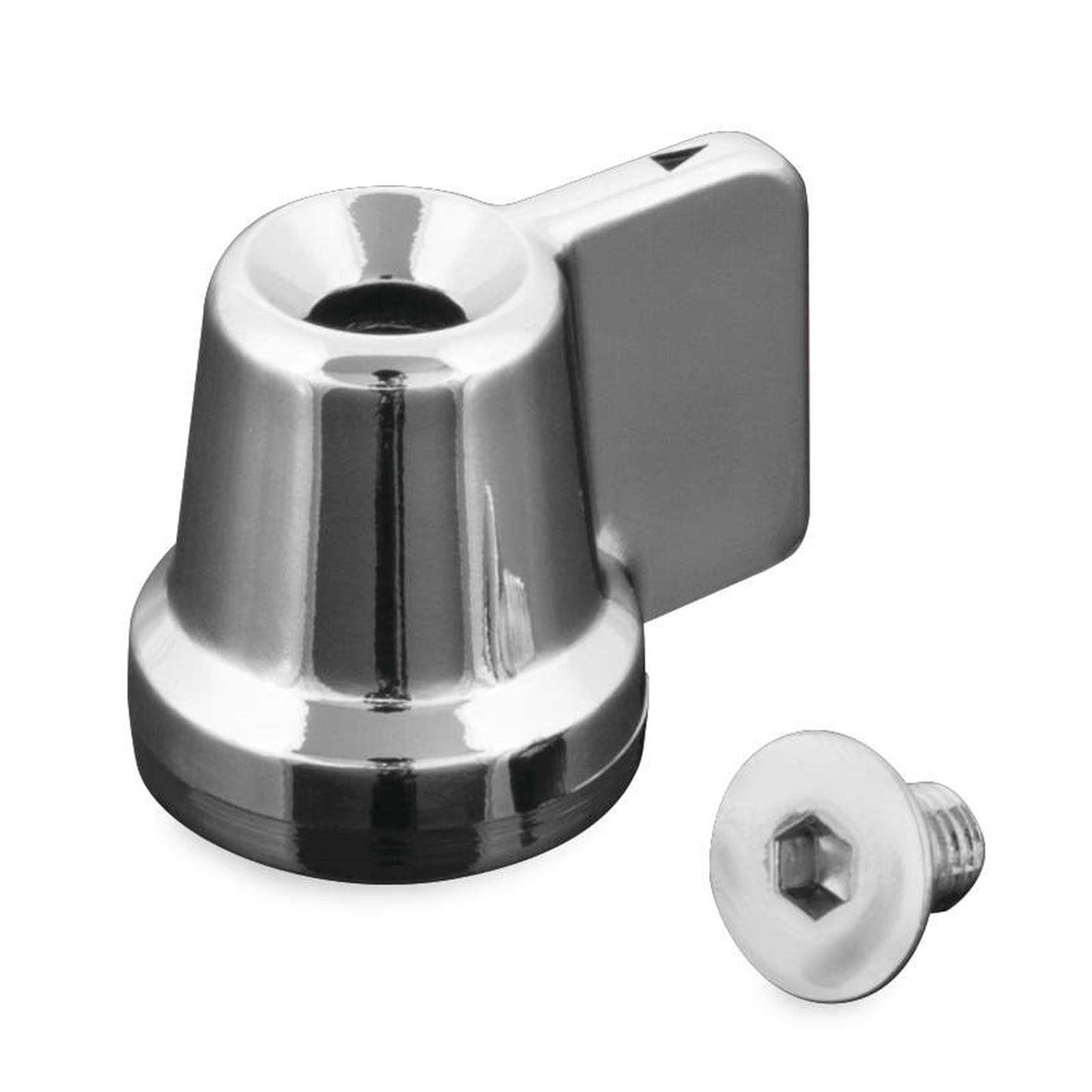 Show Chrome Fuel Shut Off Knob - Stamped Steel 1-247_100064