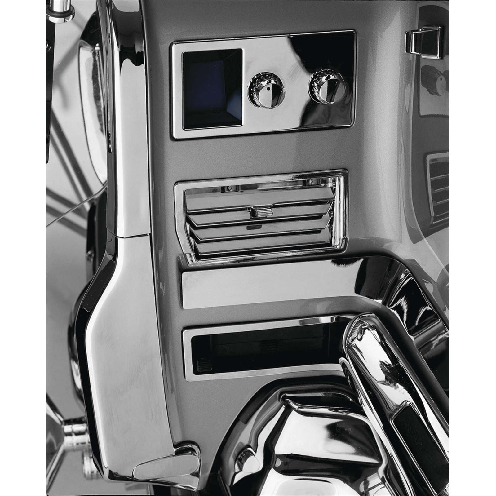 Show Chrome Lower Fairing Fresh Air Vents - Chrome - Pair - GL1500 52-552_100157