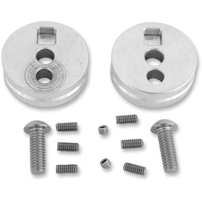 Show Chrome Turn Signal Relocation Adapter Kit 55-122T_473975