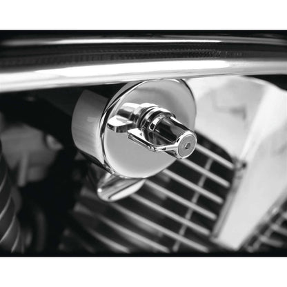 Show Chrome Fuel Cover Valve - Stamped Steel 55-301_100179