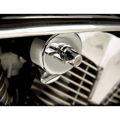 Show Chrome Fuel Cover Valve - Stamped Steel 55-301_473709