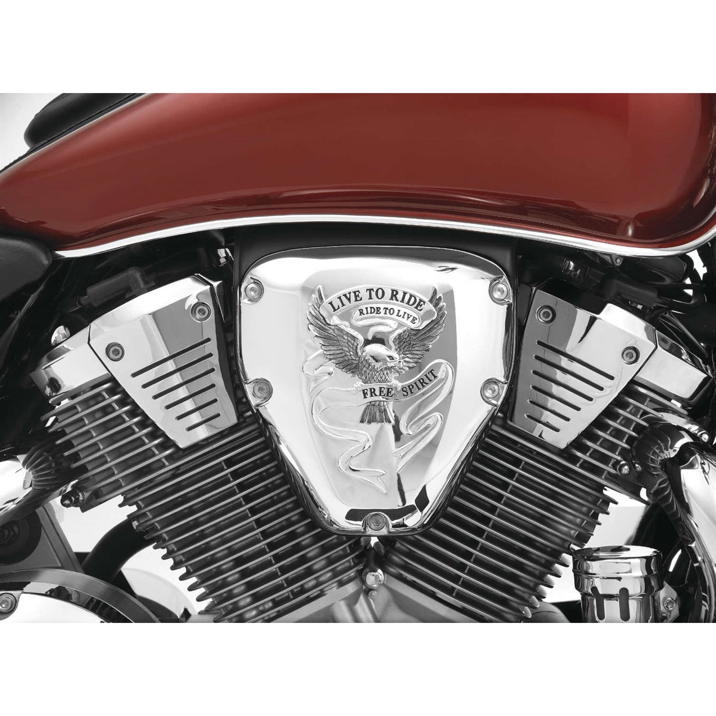 Show Chrome Cover Air Cleaner VT1300 55-354_100182
