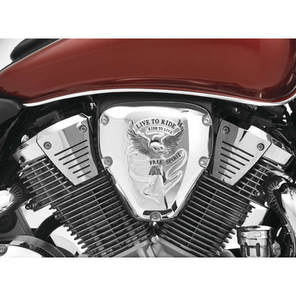 Show Chrome Cover Air Cleaner VT1300 55-354_100182