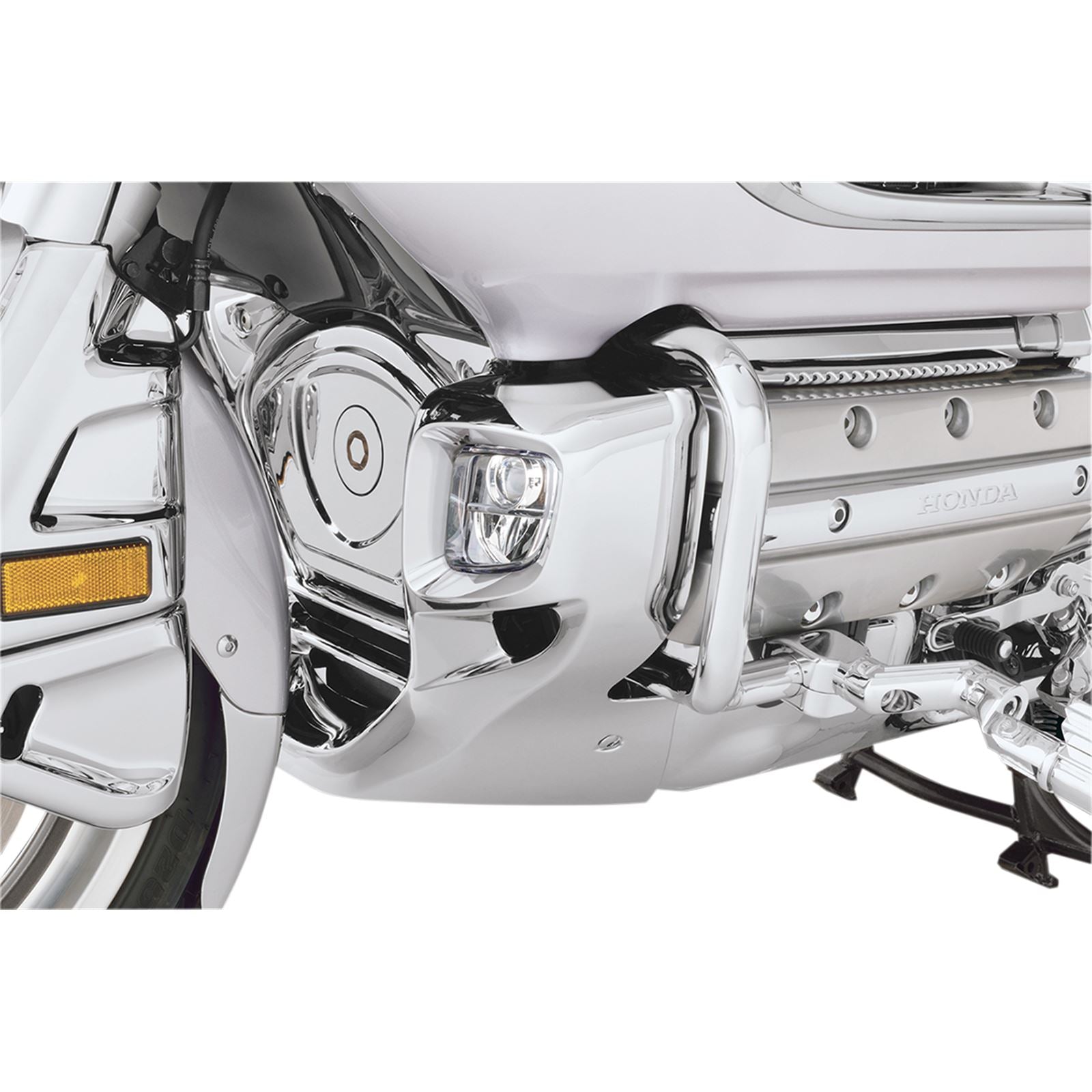 Show Chrome Lower Cowls - Chrome - Rectangular - GL1800 52-908_473640