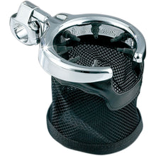 Kuryakyn Chrome Universal Drink Holder with Basket And Clamp For 1-1/4" Handlebars 1475_410702