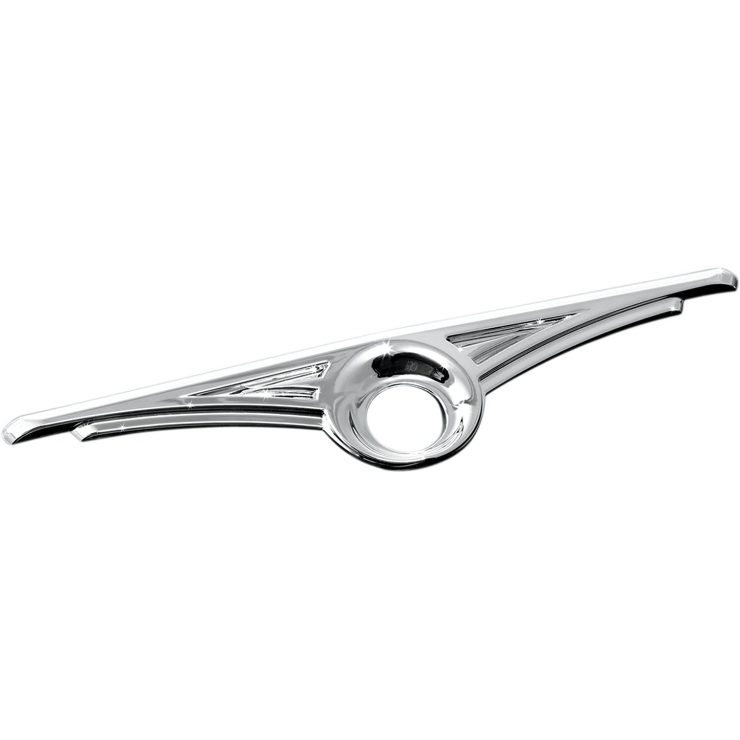 Kuryakyn Trunk Key Hole Trim Chrome For Honda GL1800 '01-17 3219_413490